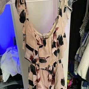 Floral Off the Shoulder Dress